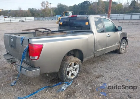 2007 Nissan Titan Se из США, поврежденный, VIN 1N6BA06A47N225831